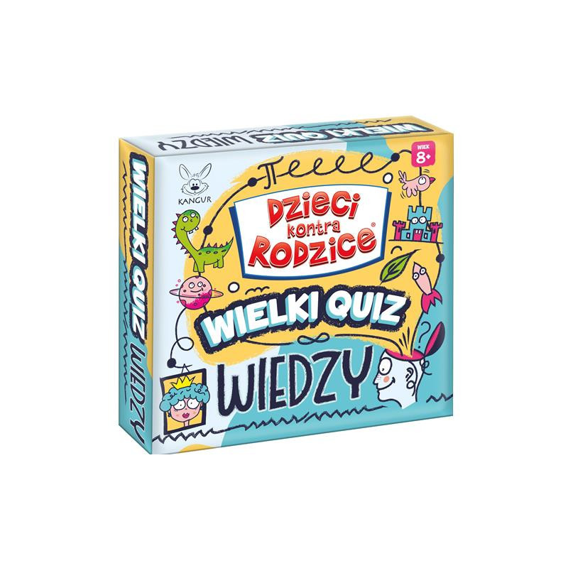 Dzieci kontra rodzice gra Wielki Quiz Wiedzy 75079