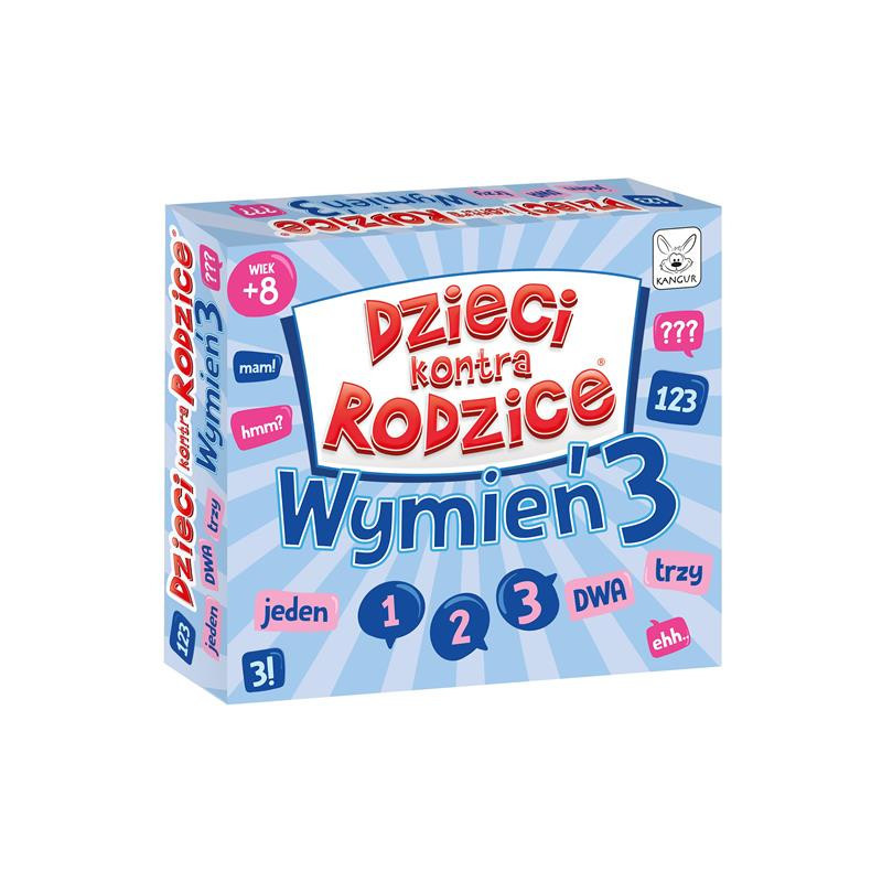 Dzieci kontra rodzice gra Wymień 3 08606