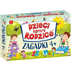 Dzieci kontra rodzice gra Zagadki 4+ 08705