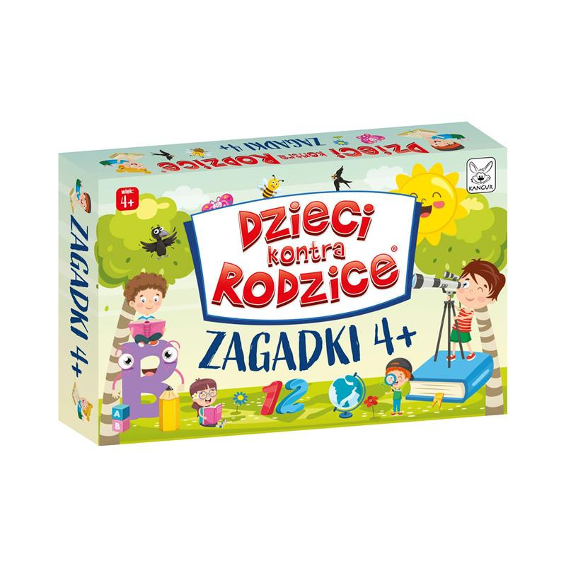 Dzieci kontra rodzice gra Zagadki 4+ 08705