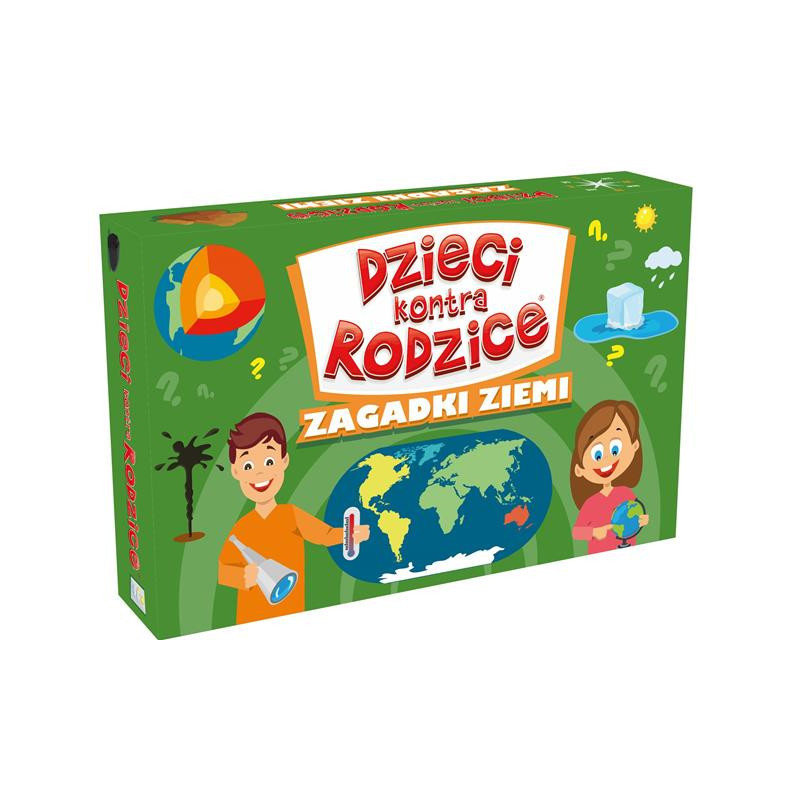 Dzieci kontra rodzice gra Zagadki Ziemi 71375