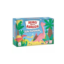Dzieci kontra rodzice gra Złap dinozaura 40070