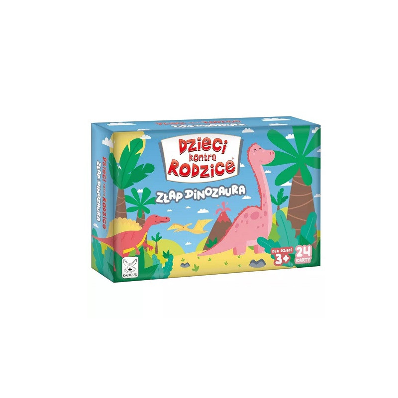 Dzieci kontra rodzice gra Złap dinozaura 40070