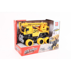 Dźwig pojazd 6-koł 19cm św/dźw RJ6964-7 07367