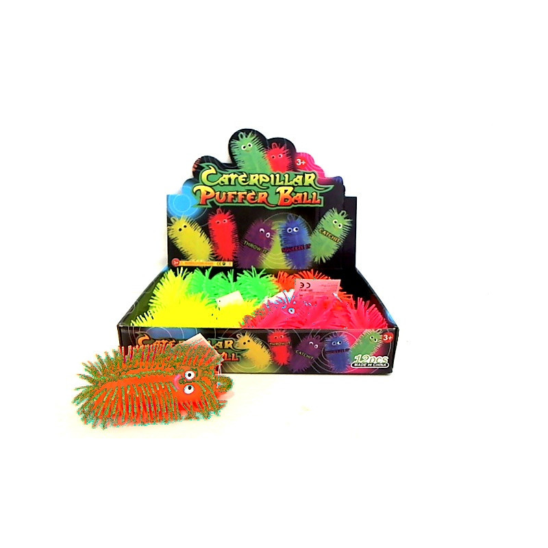 Dżdżownica kolczatka 12cm światło 4kol HPA50 17243