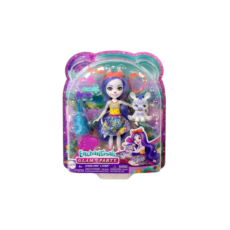 ENCH lalka Zemirach Zebra_Grainy deluxe HNV28 /4