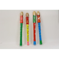 Flet drewniany kolorowy HW21097725 67023