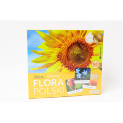 Flora Polski Gra memory Adamigo 07851