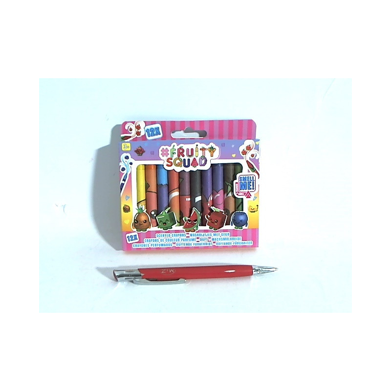 FRUITYSQUAD pachnące kredki 12szt FS60354 03542