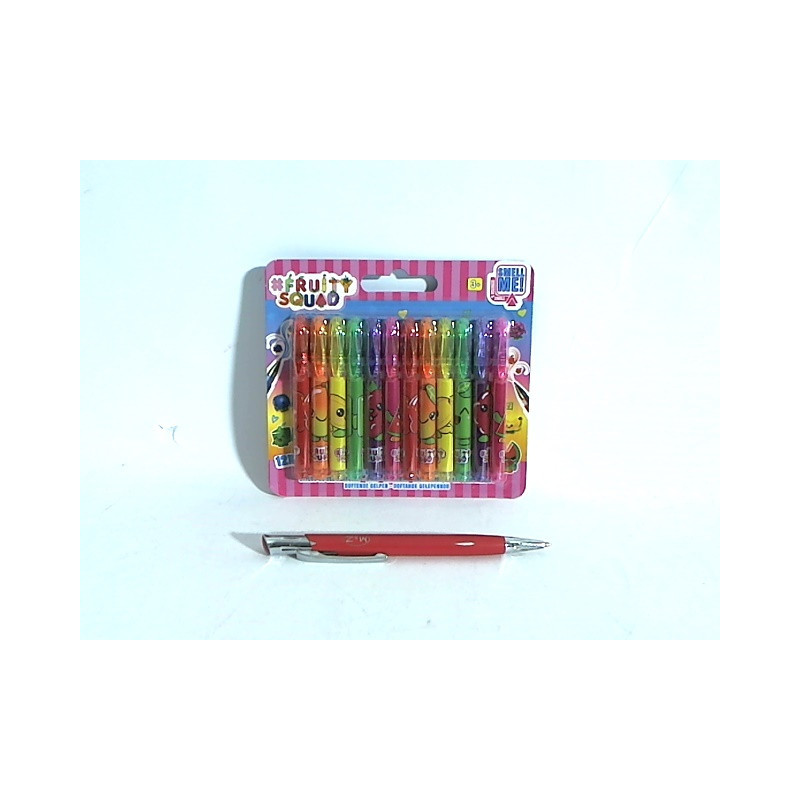 FRUITYSQUAD pachnące minidług.żelowe 12szt FS60385