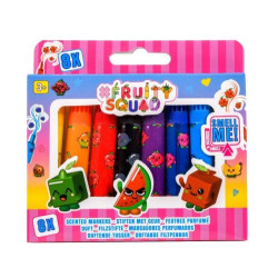 FRUITYSQUAD pachnące minipisaki 8szt FS60350 03504