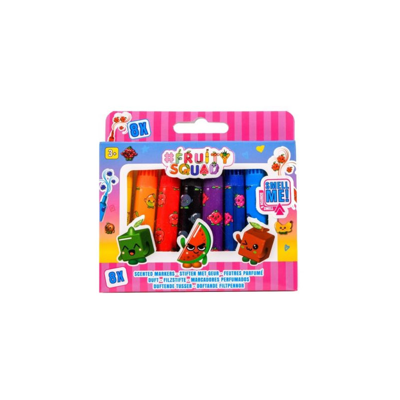 FRUITYSQUAD pachnące minipisaki 8szt FS60350 03504