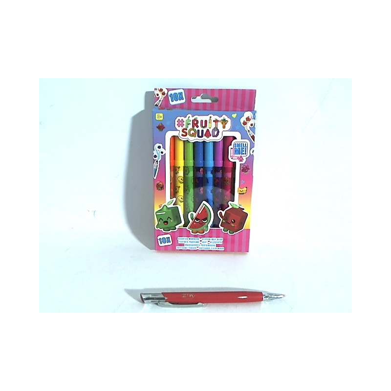 FRUITYSQUAD pachnące pisaki 10szt FS60351 03511