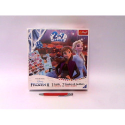 GRA 2w1 Chińczyk / Węże i drabiny Frozen2 02068