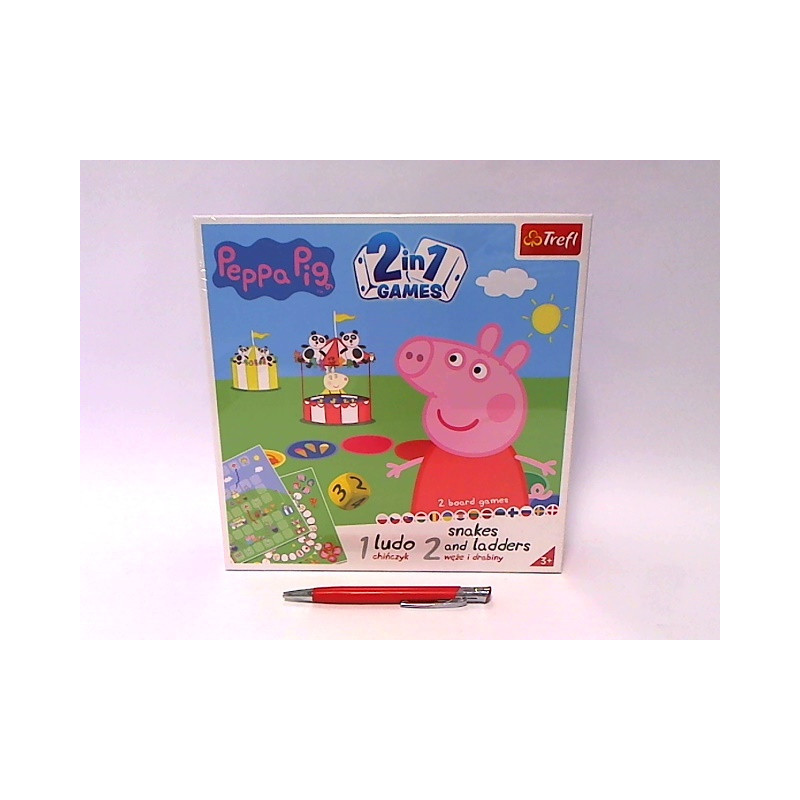 GRA 2w1 Chińczyk / Węże i drabiny Peppa 02067