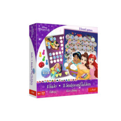 GRA 2w1 Chińczyk / Węże i drabiny Princess 02418