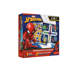 GRA 2w1 Chińczyk / Węże i drabiny Spiderman 02419