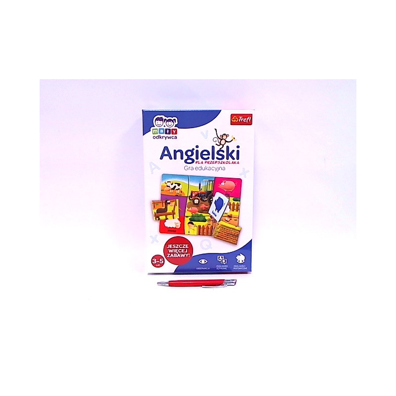 GRA Angielski d/przedszkolaka/ Mały Odkrywca 01949