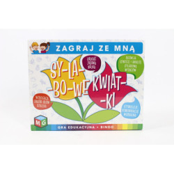 Gra edukacyjna Sylabowe kwiatki 00884