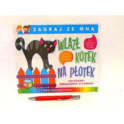 Gra edukacyjna Wlazł kotek na płotek 0085 00853