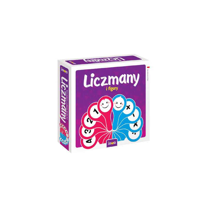 Gra Liczmany - układanka edukacyjna 00741