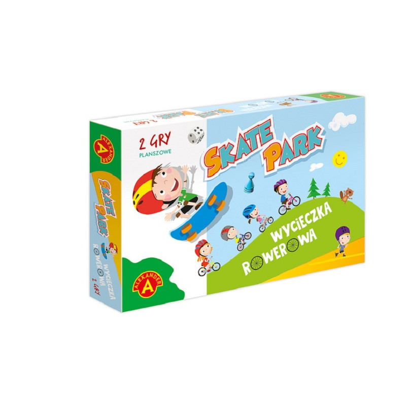 Gra plansz.Skate park wycieczka rowerowa 26535