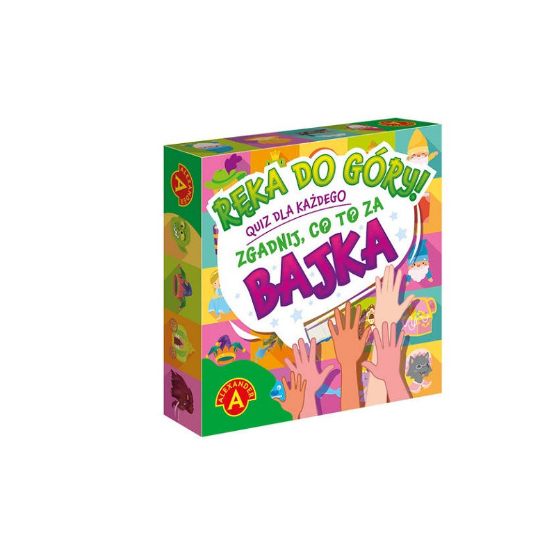 Gra planszowa Quiz Ręka do góry Bajka 27488