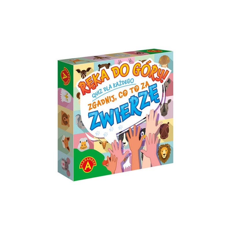 Gra planszowa Quiz Ręka do góry Zwierzę 27464