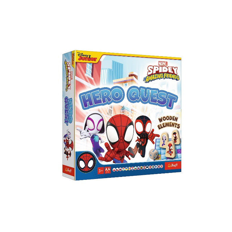 GRA planszowa Spidey Hero Quest 02436