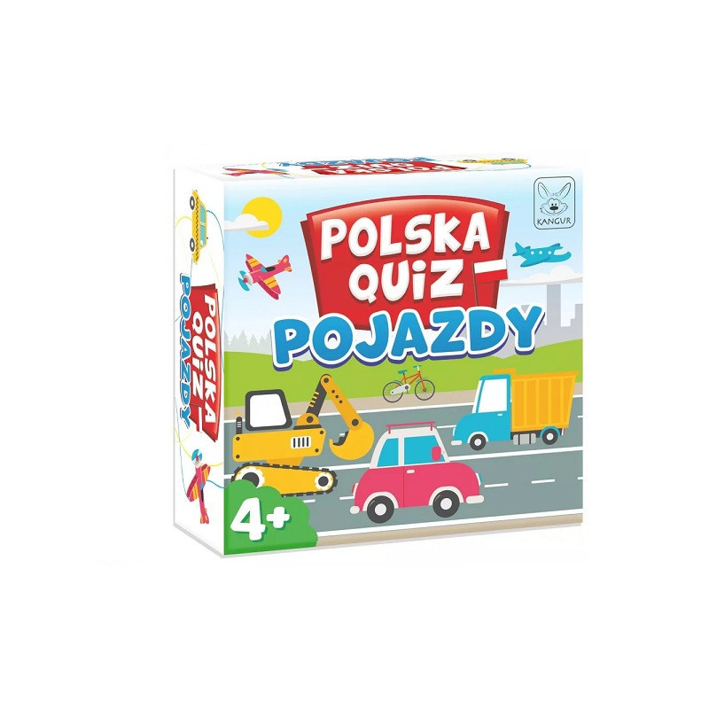 Gra Polska Quiz Pojazdy 4+ 75949