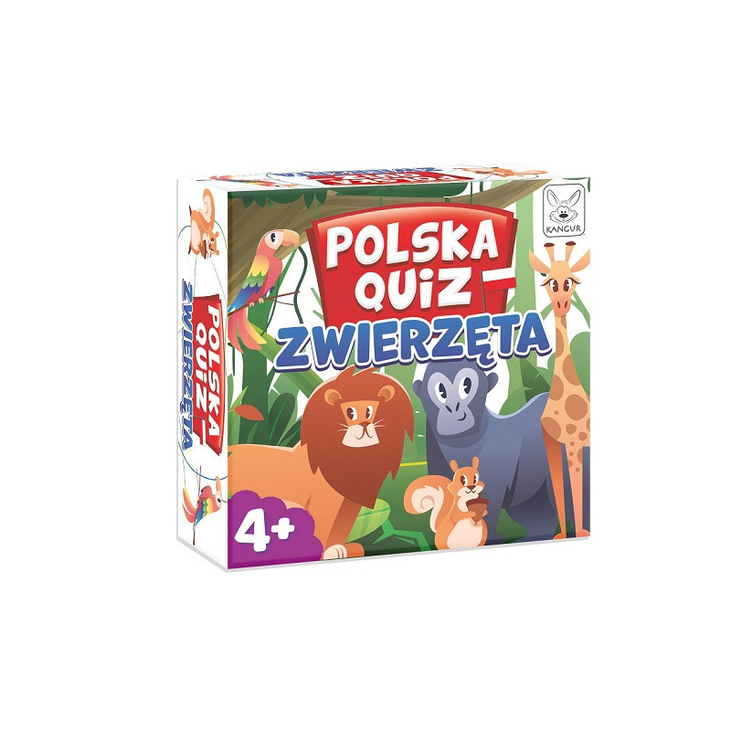 Gra Polska Quiz Zwierzęta 4+ 75956