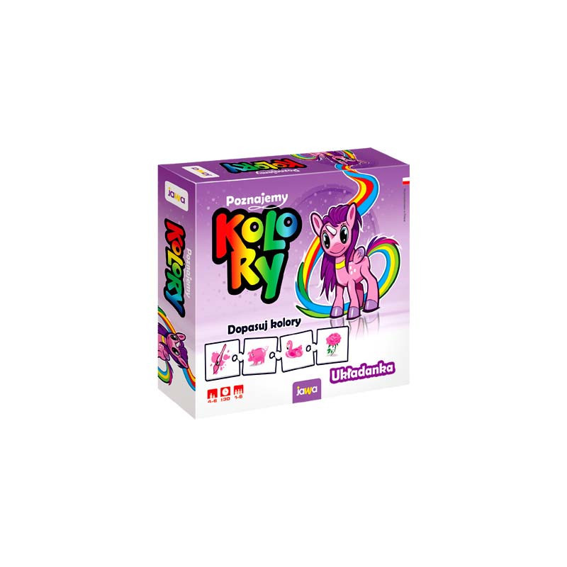 Gra Poznajemy KOLORY - układanka 02974