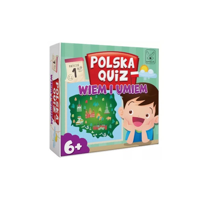 Gra quiz Polska Wiem i umiem 6+ 40162