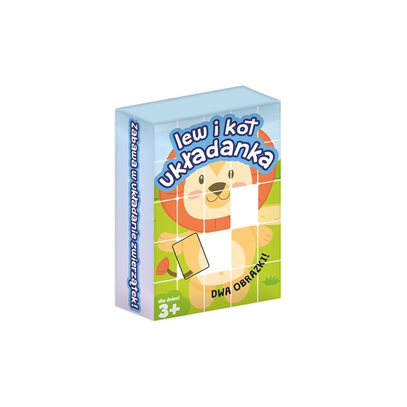 Gra Układanka Lew i Kot 75338