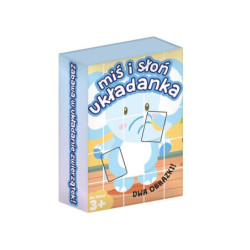 Gra Układanka Miś i Słoń 75345