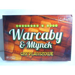 GRA Warcaby / Młynek klasyczne 01681