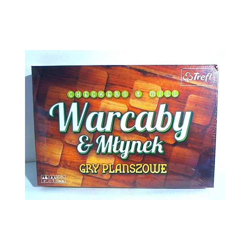 GRA Warcaby / Młynek klasyczne 01681