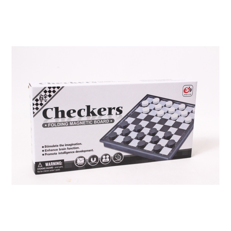 Gra warcaby magnetyczne 1233593 35934