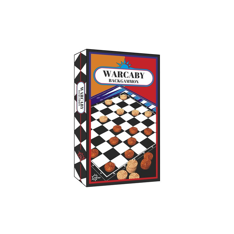 Gra Warcaby-Backgammon AB 72687