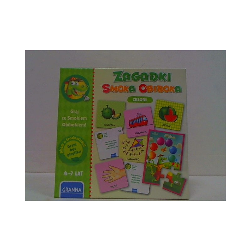 GRA Zagadki Smoka Obiboka zielone 00357 03574