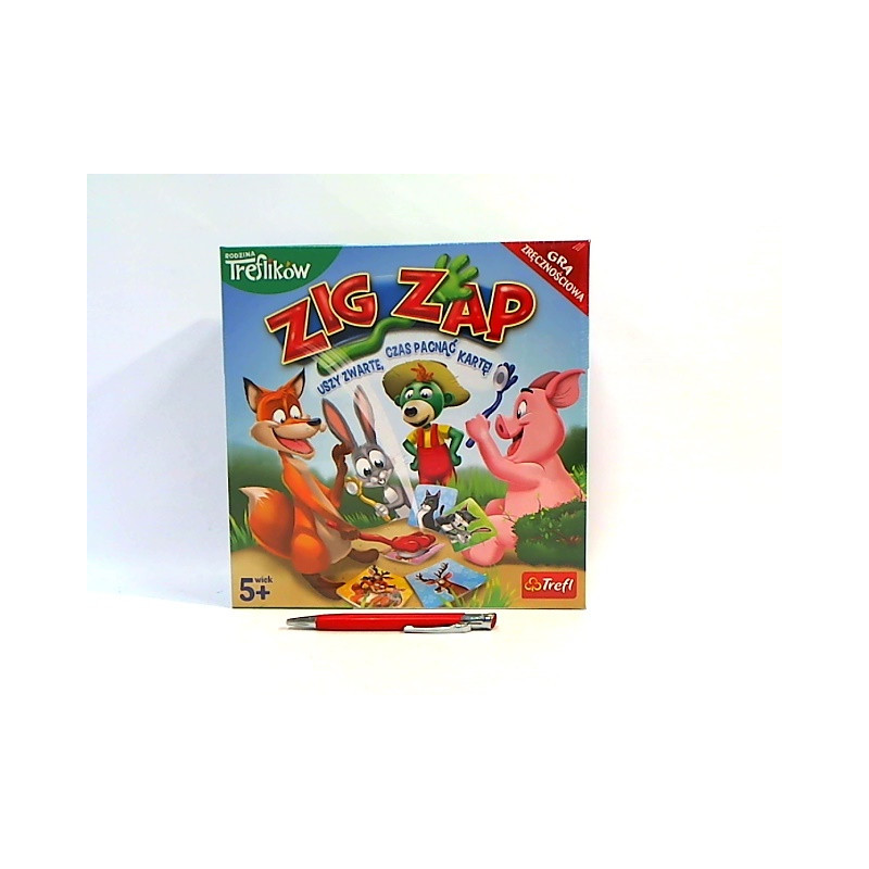 GRA Zig Zap Rodzina Treflików 02070  8