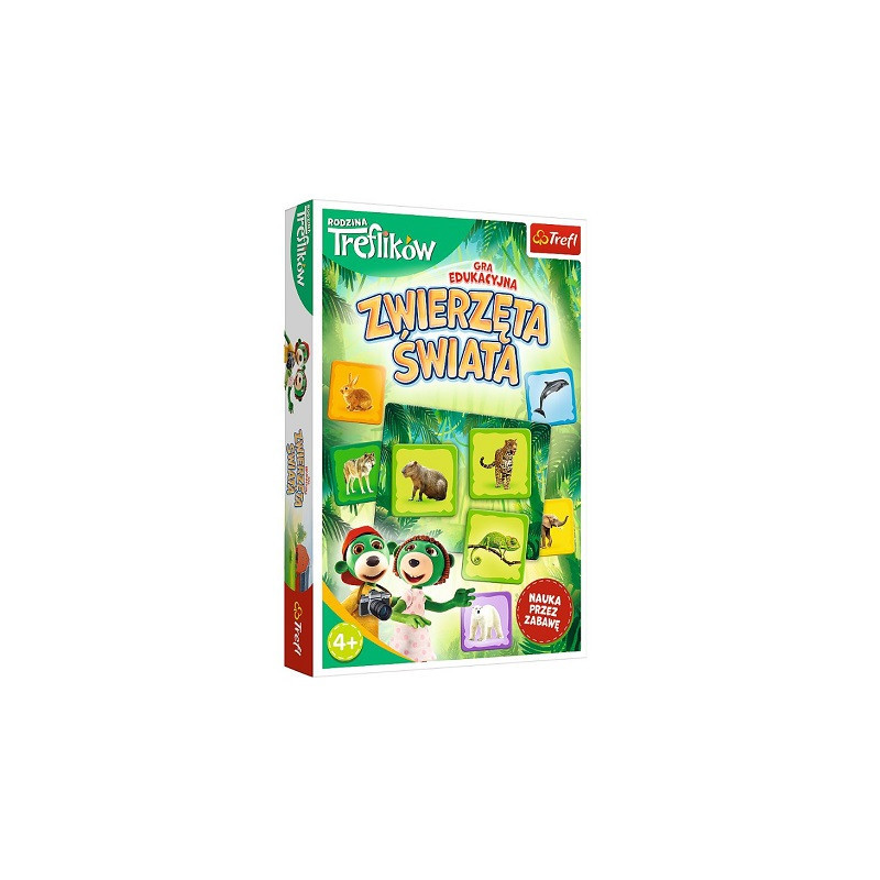 GRA Zwierzęta Świata Rodzina Treflików 02337