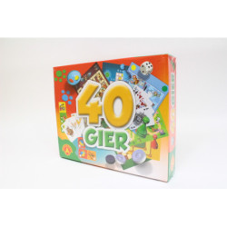 Gry rodzinne Zestaw 40gier 26573