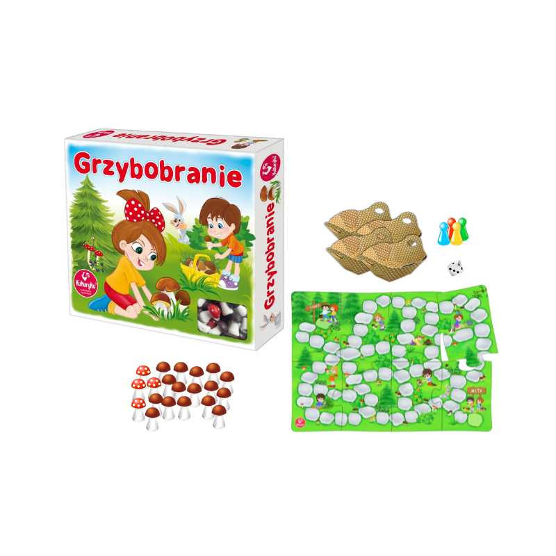 Grzybobranie - gra planszowa 63346