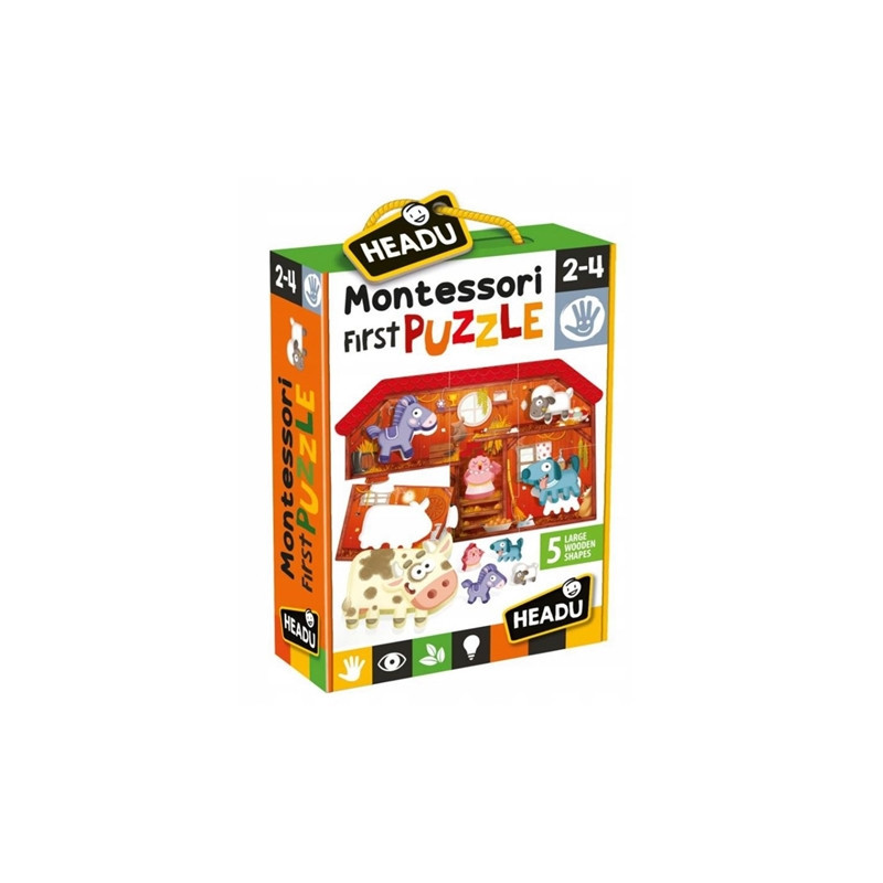 HEADU Montessori puzzle farma drew.wiek 2-4 20140