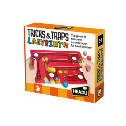 HEADU Zabawa z toczeniem kulki 6 tras 3-6 54402