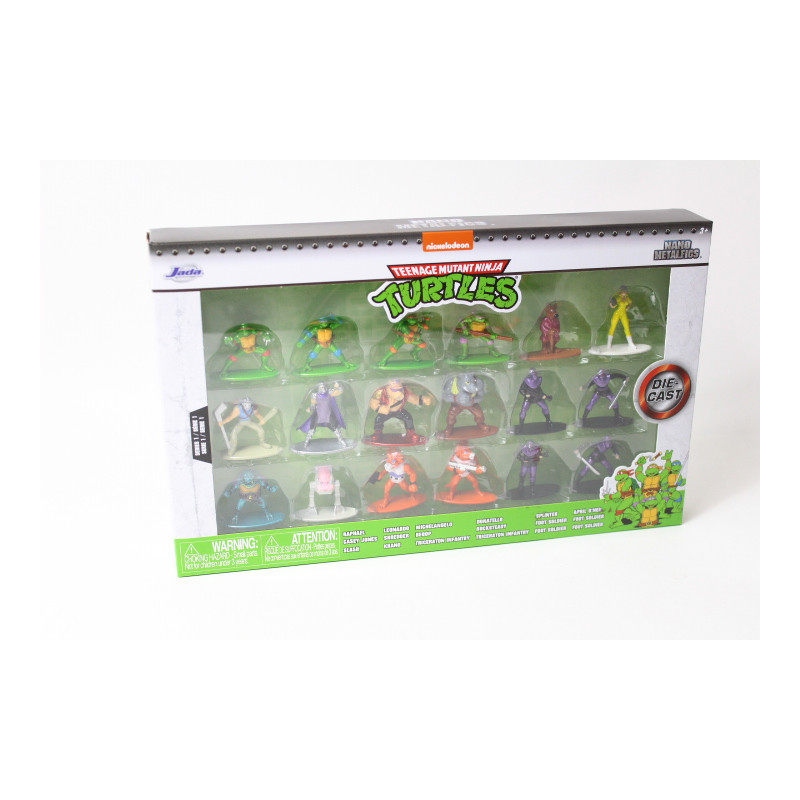 JADA Turtles metalowe figurki 18-pak 328-5004