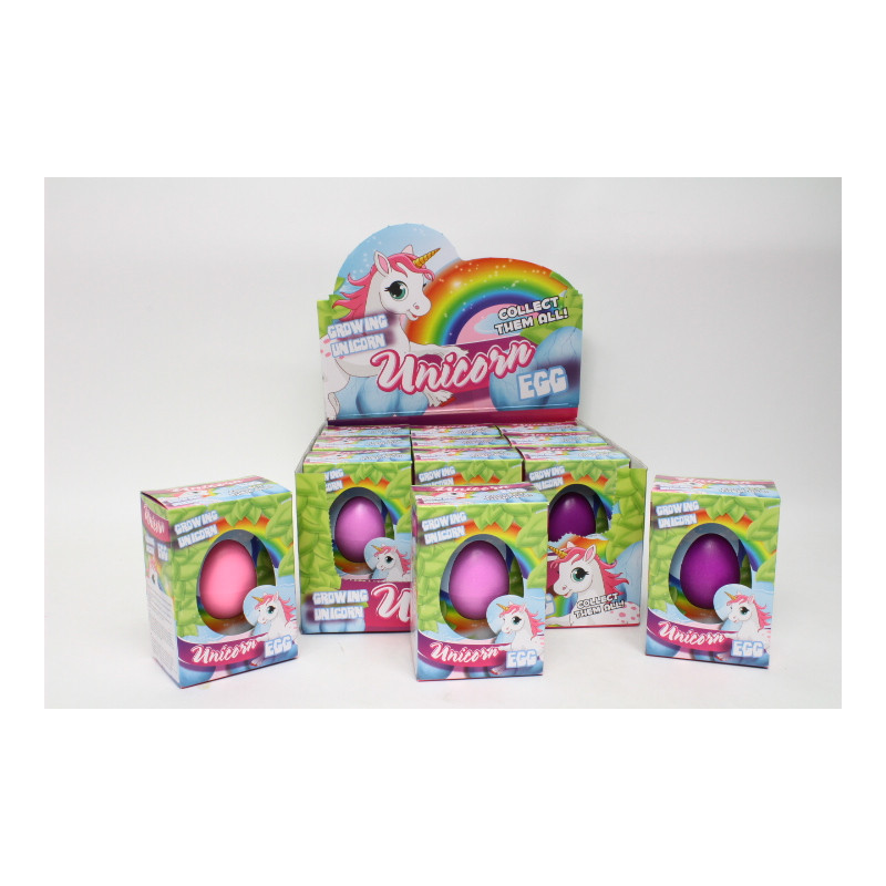 Jajo jednorożec 6cm 12szt/disp 621336 70190