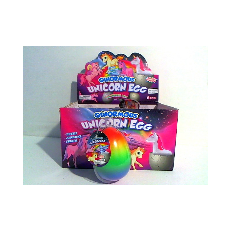 Jajo jumbo jednorożec 11cm 3rodz 620339 38919
