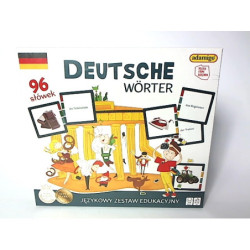 Językowy zestaw edukacyjny Deutsche worter 07639